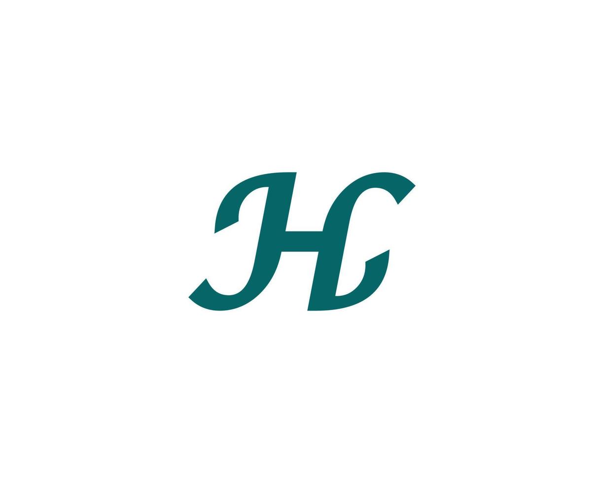 H logo design vector template