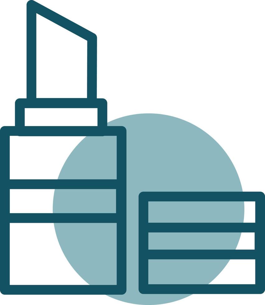 Makeup shopping, illustration, vector on a white background.