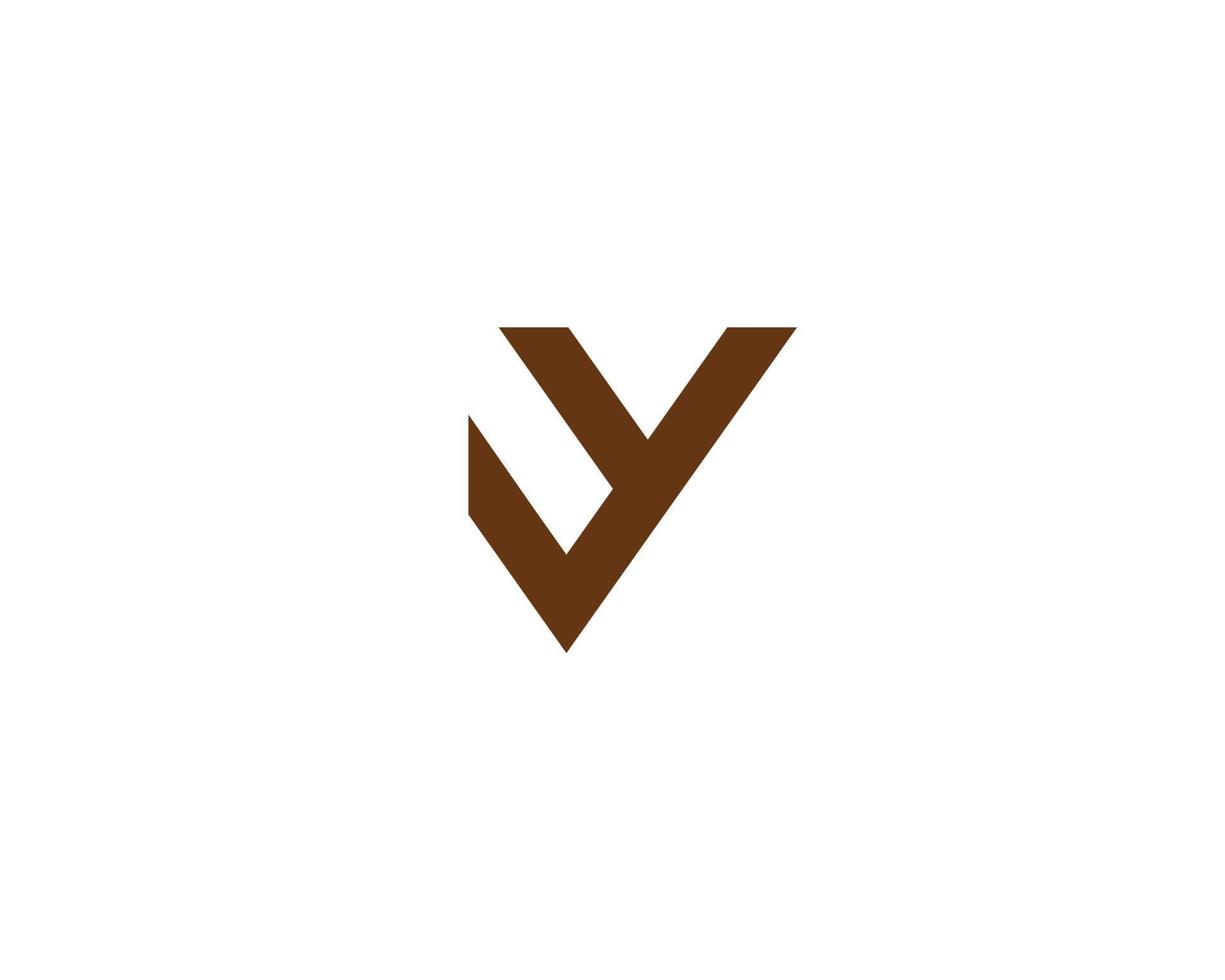 Y logo design vector template