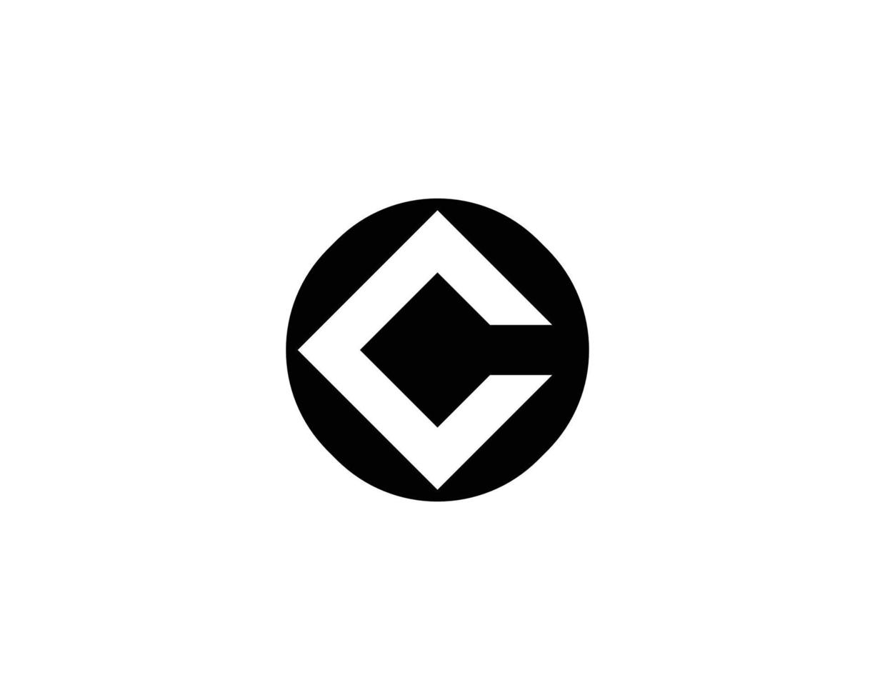 C Logo Design vector template