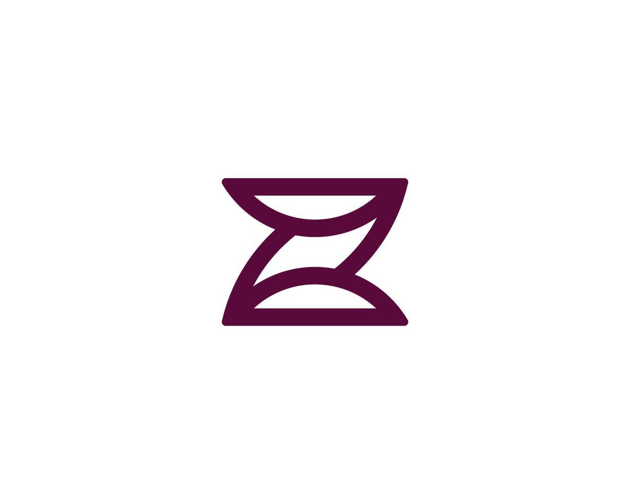 Z logo design vector template