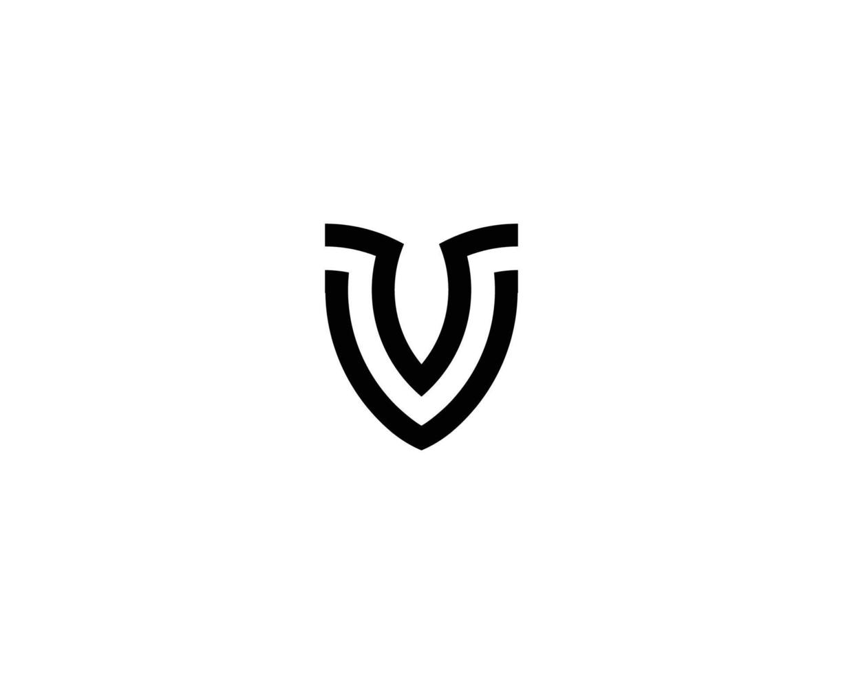 V Logo Design vector template