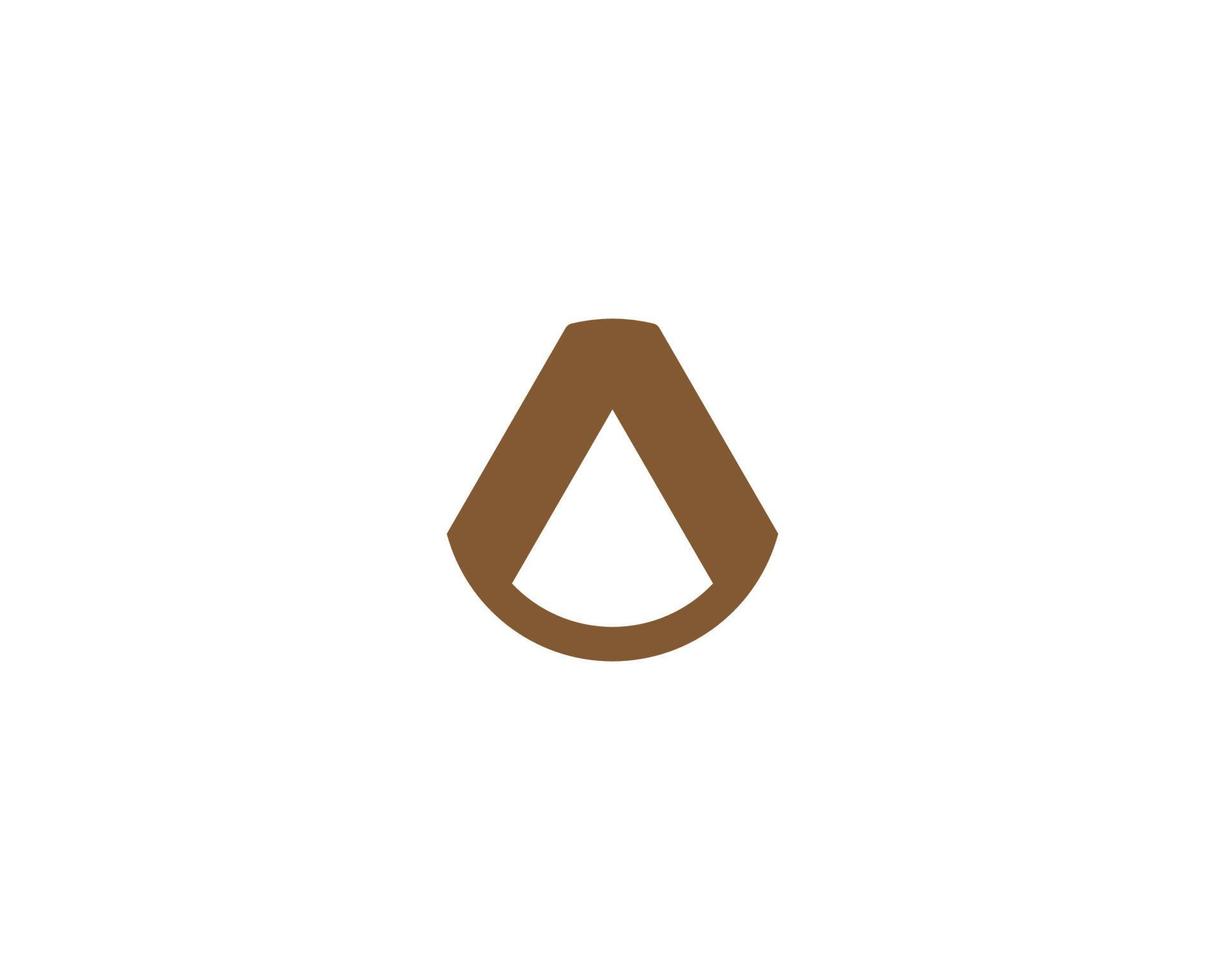 A AA Letter Logo Design Vector Template
