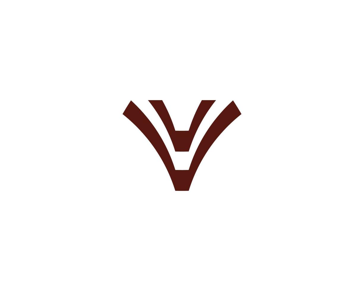V Logo Design vector template