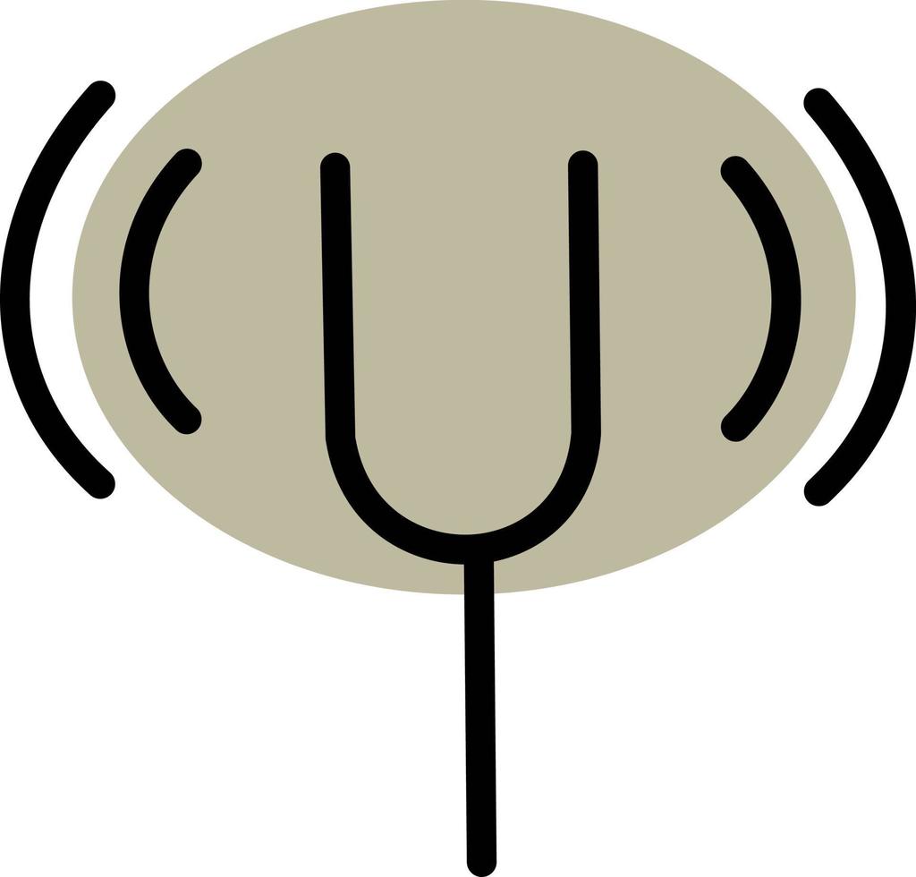 Music old microphone, illustration, vector on a white background.