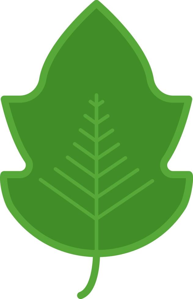 Nature leaf, illustration, on a white background. vector