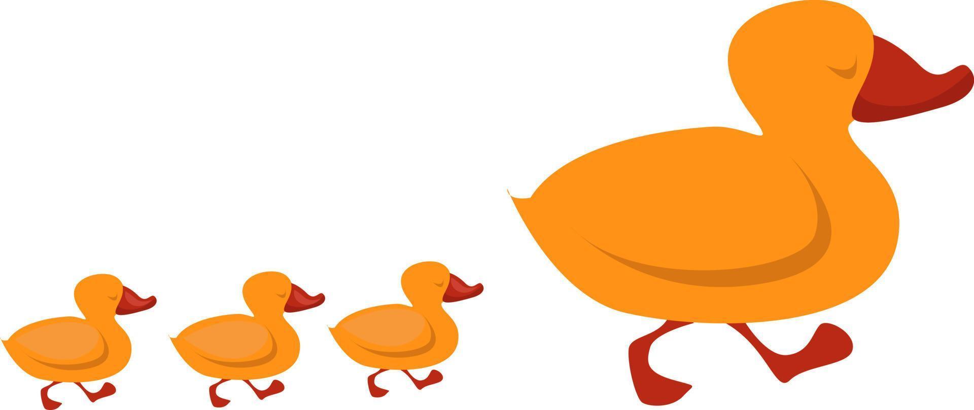 Duck Walk Picture for Classroom / Therapy Use - Great Duck Walk Clipart