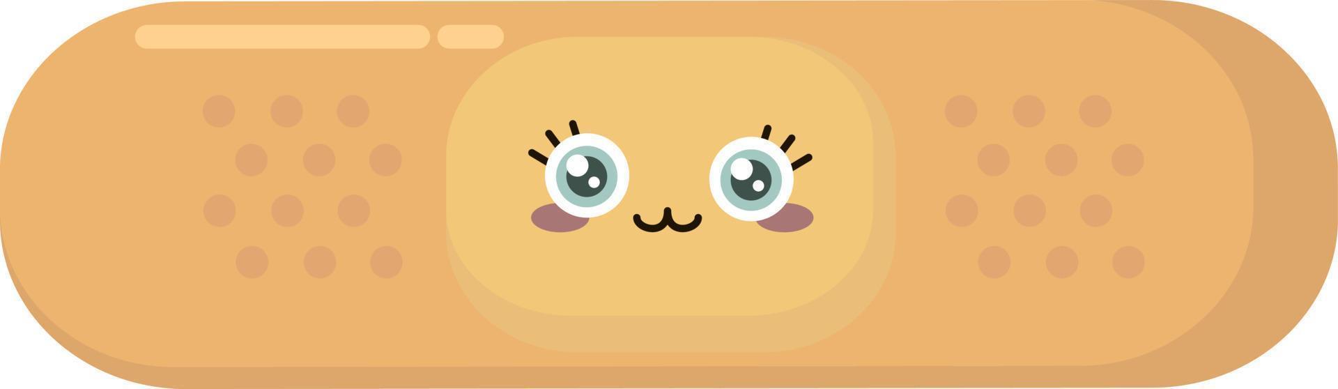 Cute bandage, illustration, vector on white background.