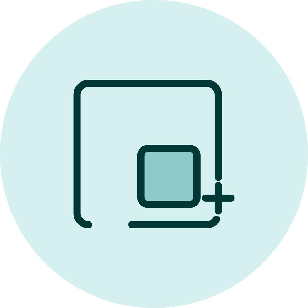 Add icon, illustration, vector on a white background.