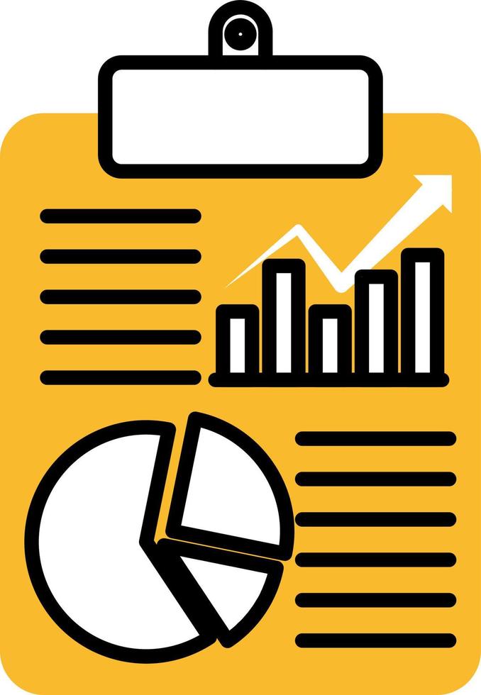 Project menagement analyses, illustration, vector on a white background.