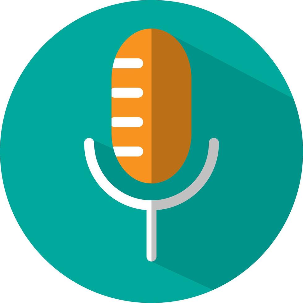 Phone microphone, illustration, vector, on a white background. vector