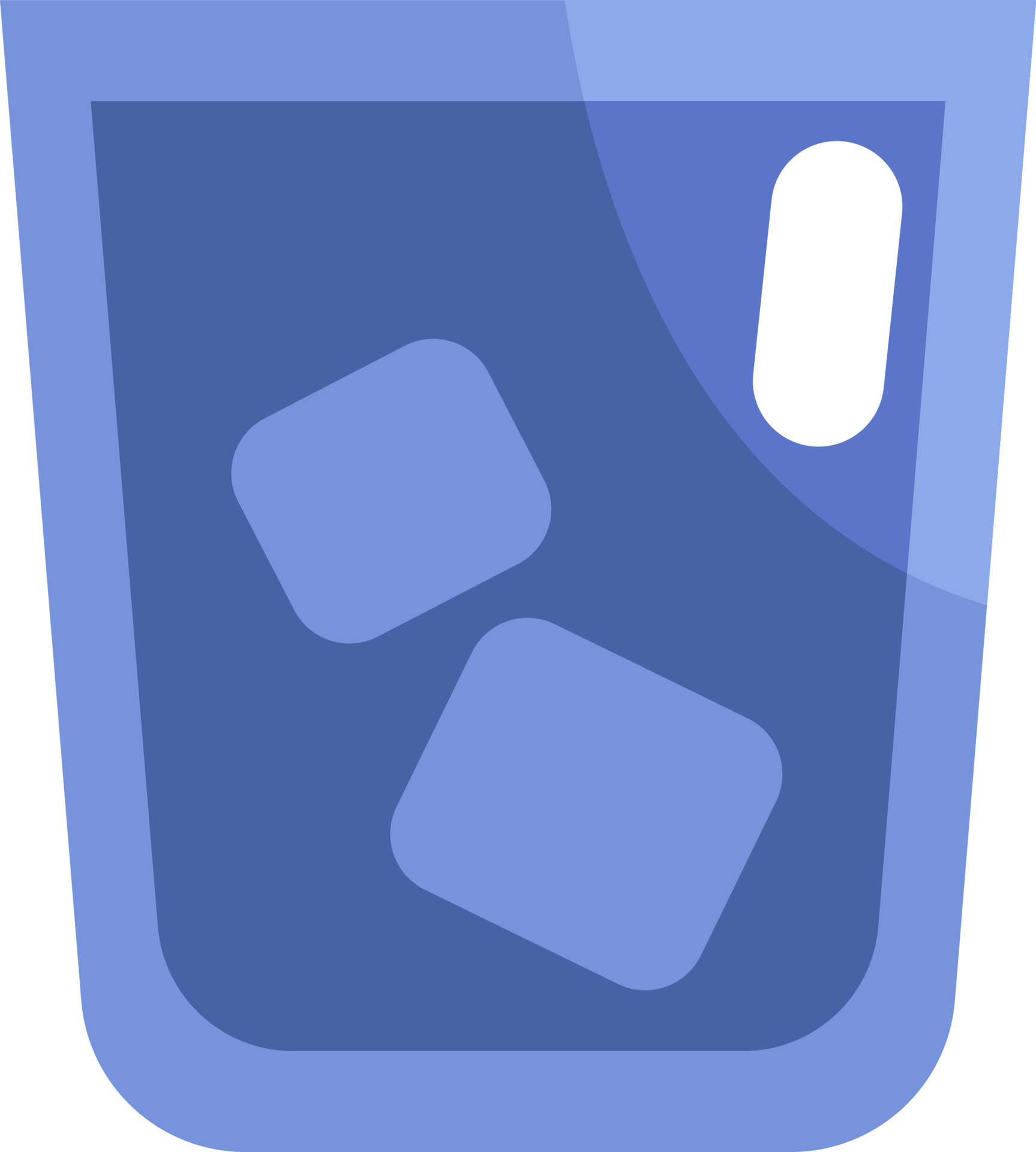 Water with ice, illustration, vector on a white background. 13609533