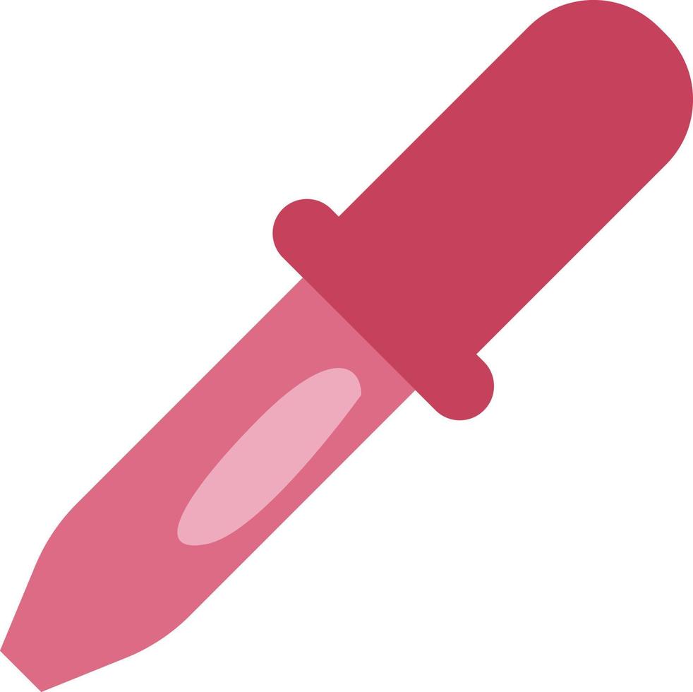 Art dropper, illustration, vector, on a white background. vector