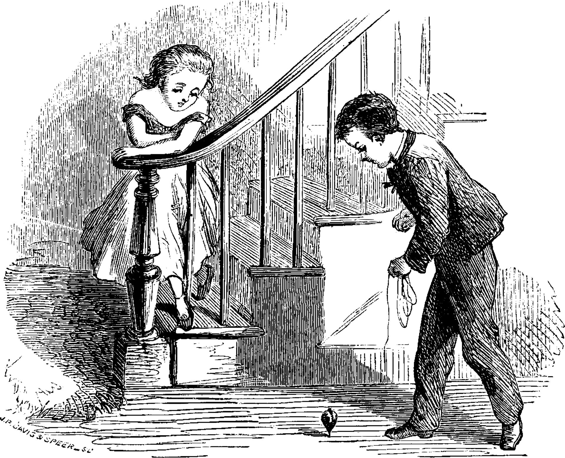 Spinning Top, vintage illustration. 13610116 Vector Art at Vecteezy