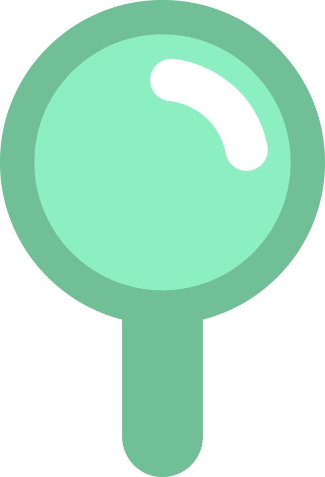 Dental magnifier, illustration, vector, on a white background. vector
