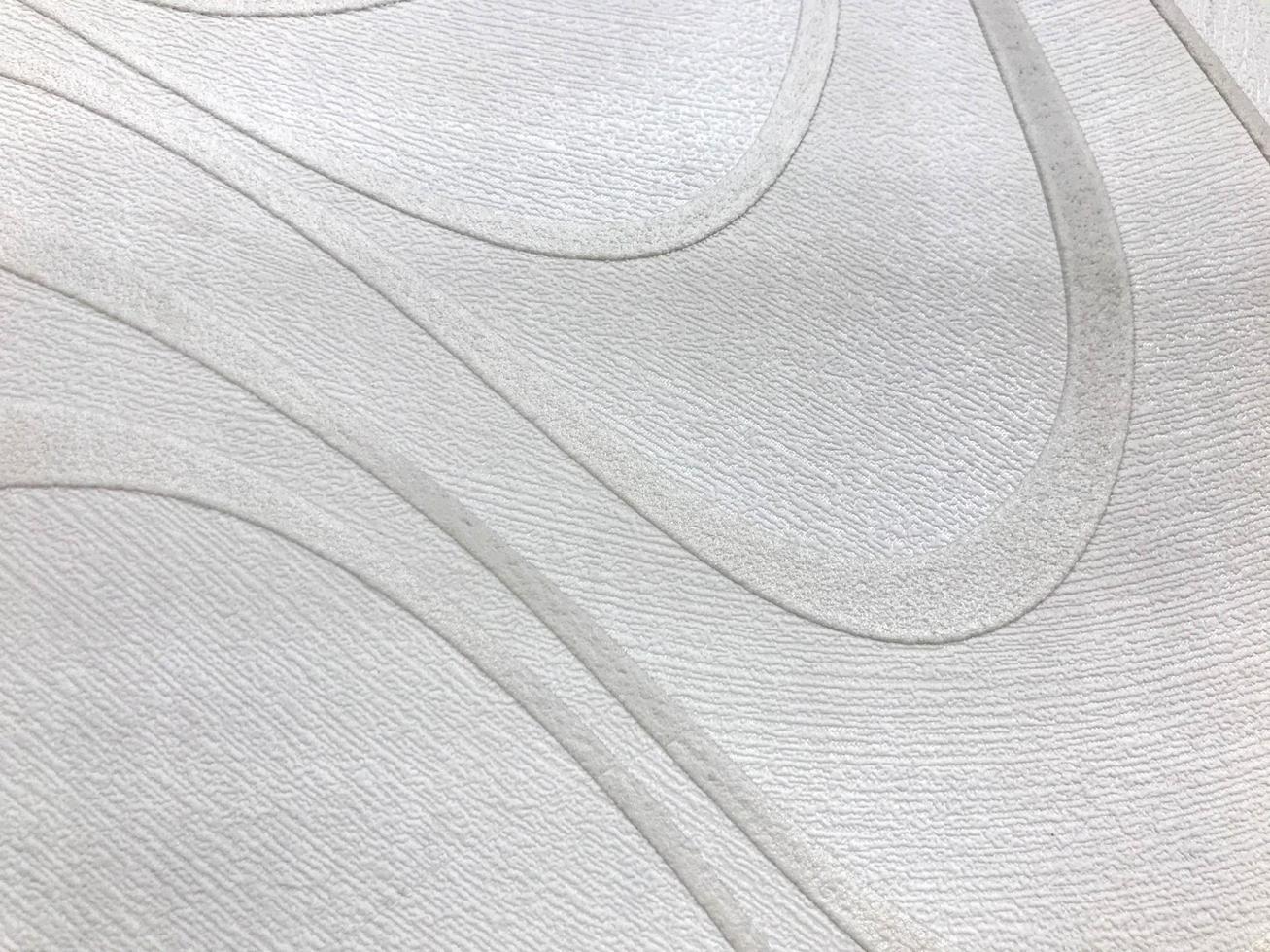 White canvas texture background with delicate striped seamless pattern photo