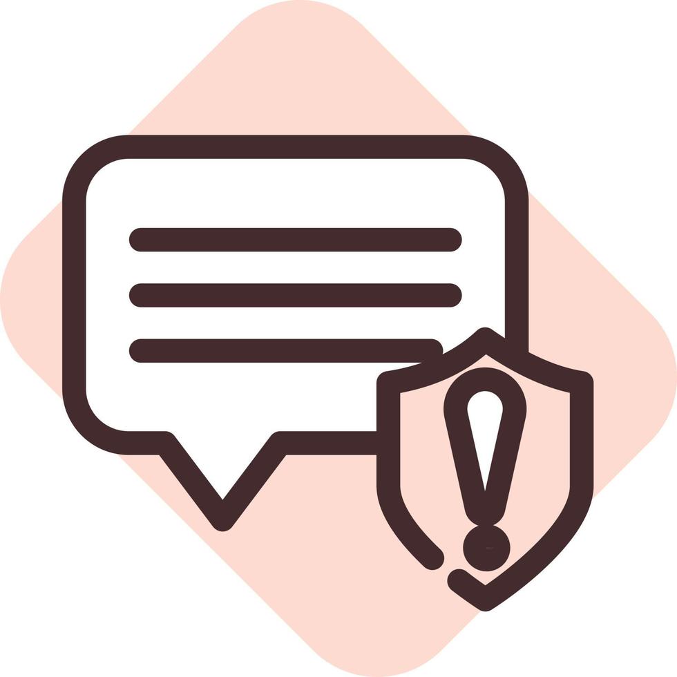 Social media report, illustration, vector on a white background.