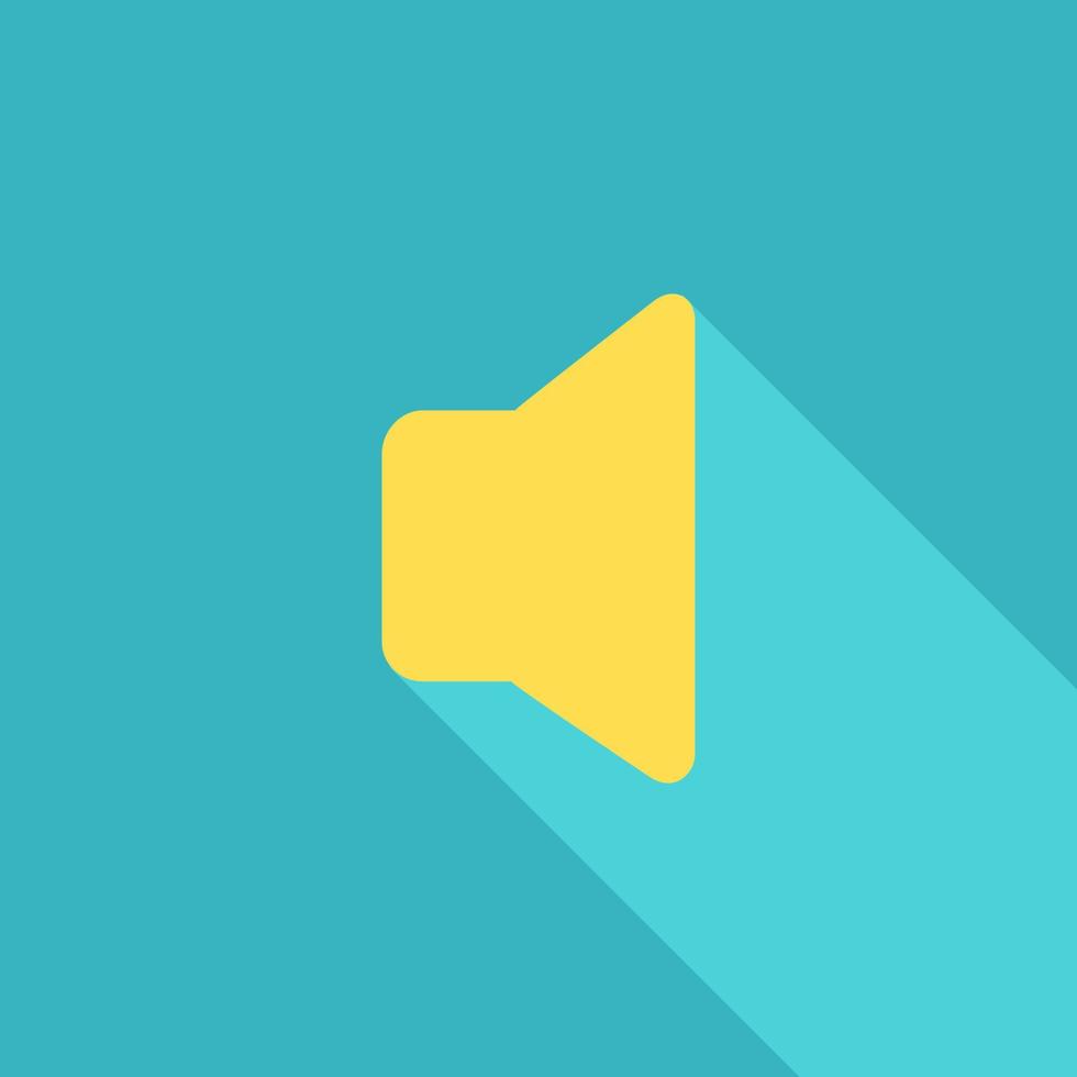 Volume down, illustration, vector, on a white background. vector