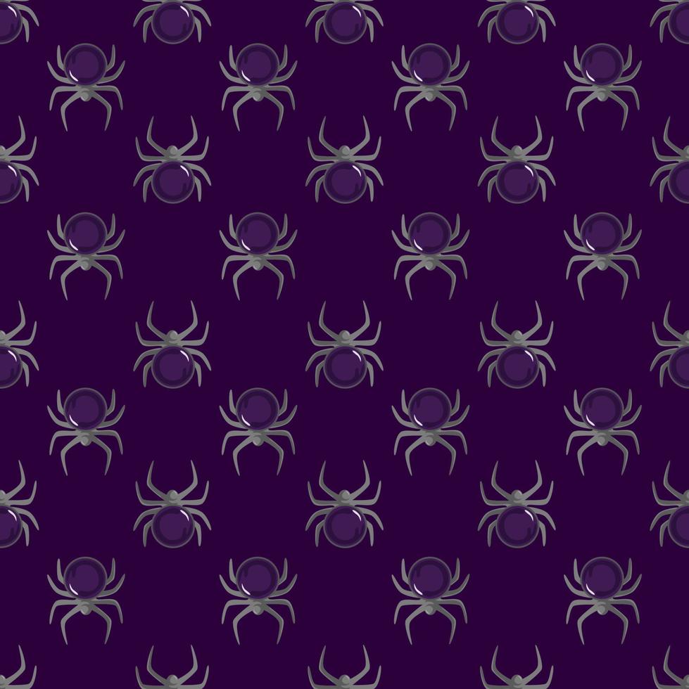 patrón de araña, ilustración, vector sobre fondo blanco.