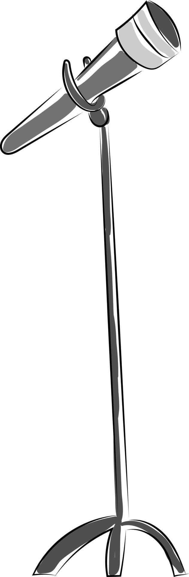 Binoculars for stars, illustration, vector on white background