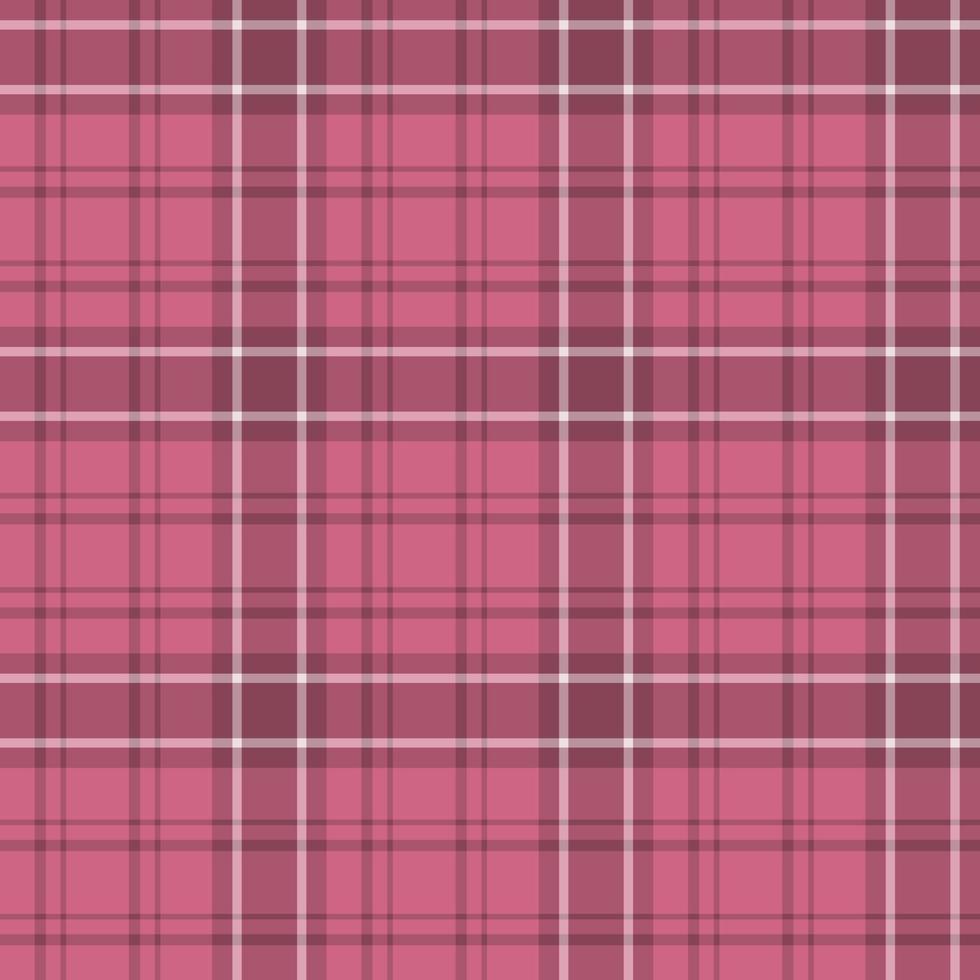 Seamless pattern in berry pink colors for plaid, fabric, textile, clothes, tablecloth and other things. Vector image.