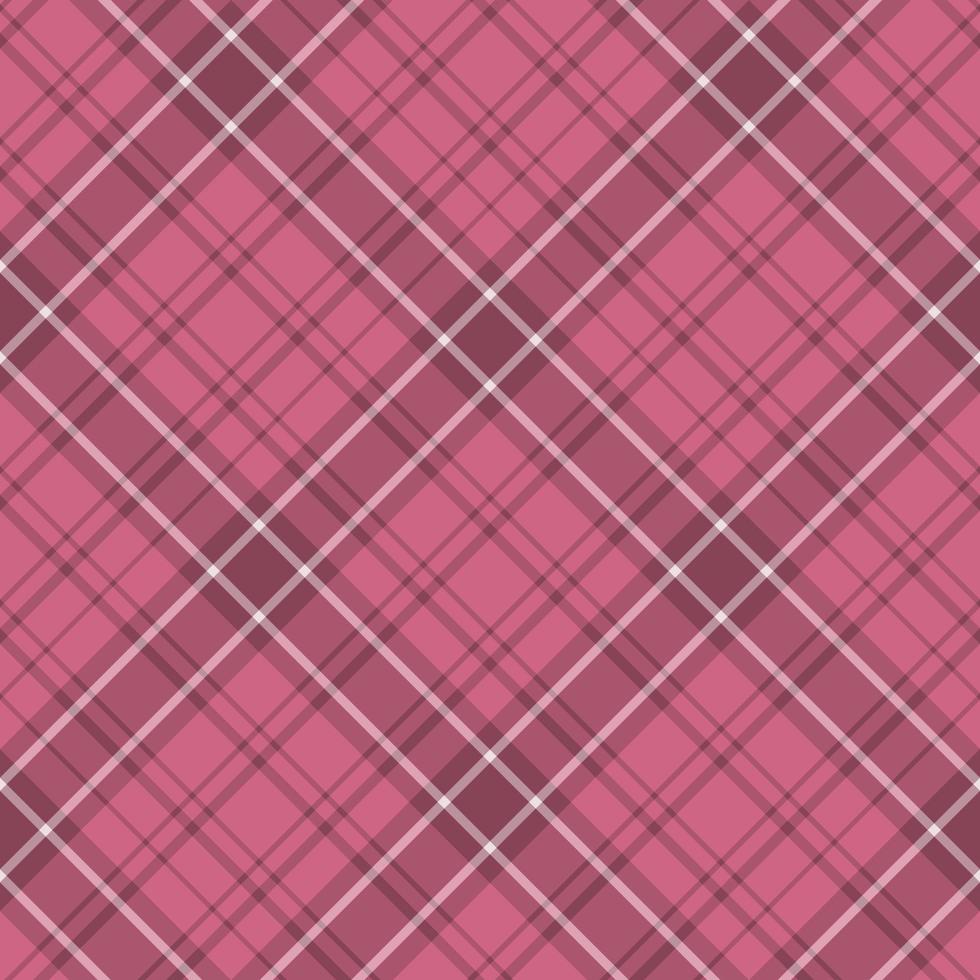 Seamless pattern in berry pink colors for plaid, fabric, textile, clothes, tablecloth and other things. Vector image. 2