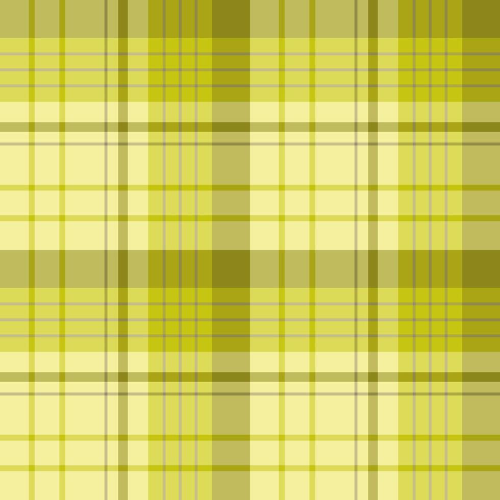 patrón sin costuras en colores amarillos discretos simples para tela escocesa, tela, textil, ropa, mantel y otras cosas. imagen vectorial vector