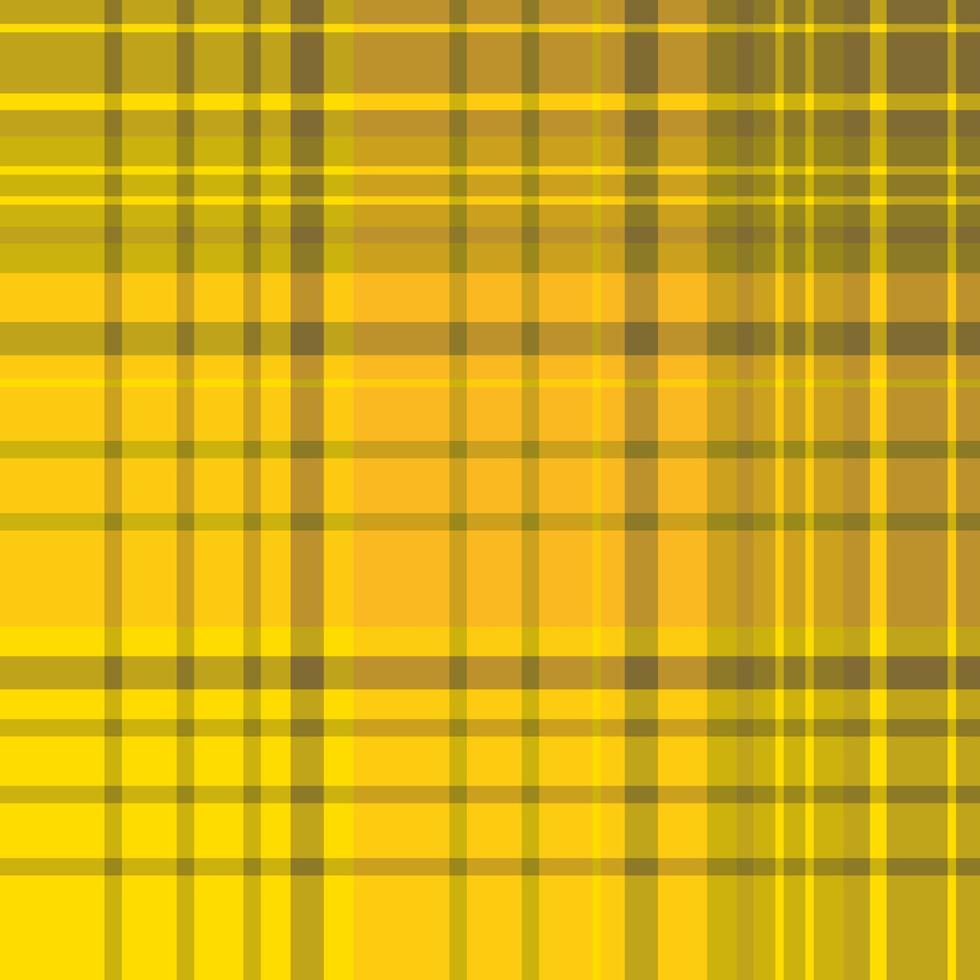 Seamless pattern in cozy yellow colors for plaid, fabric, textile, clothes, tablecloth and other things. Vector image.