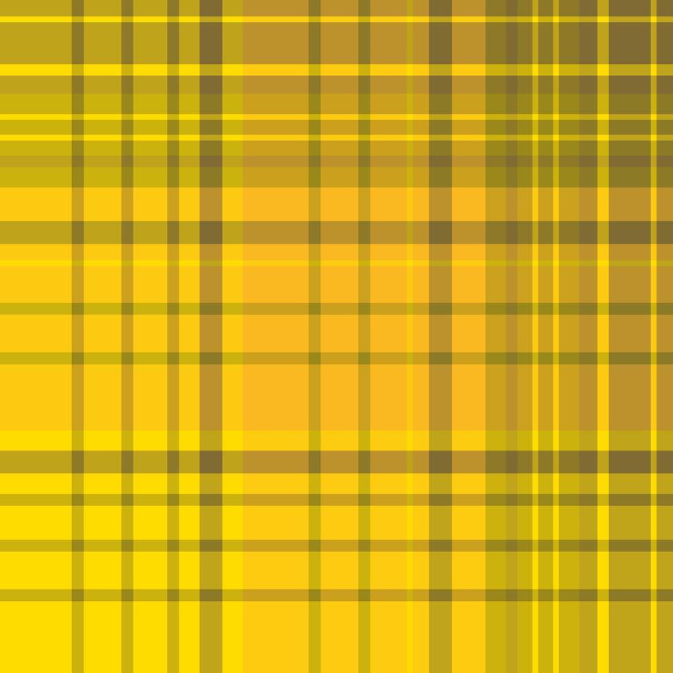 Seamless pattern in cozy yellow colors for plaid, fabric, textile, clothes, tablecloth and other things. Vector image.