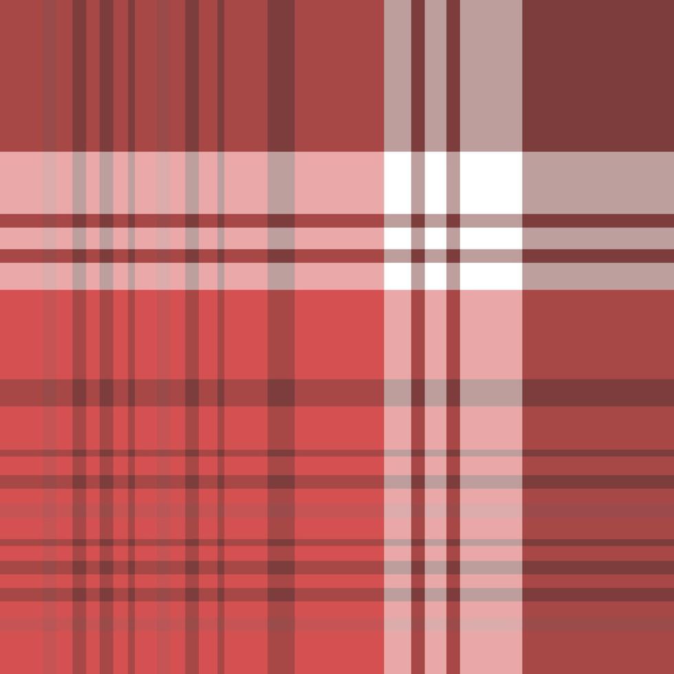 Seamless pattern in red colors for plaid, fabric, textile, clothes, tablecloth and other things. Vector image.