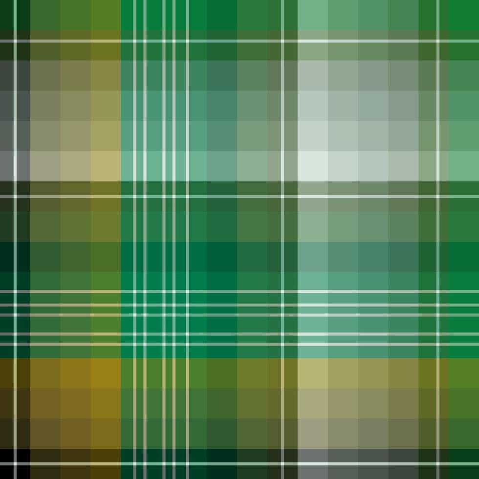 Seamless pattern in beautiful green, black and gray colors for plaid, fabric, textile, clothes, tablecloth and other things. Vector image.