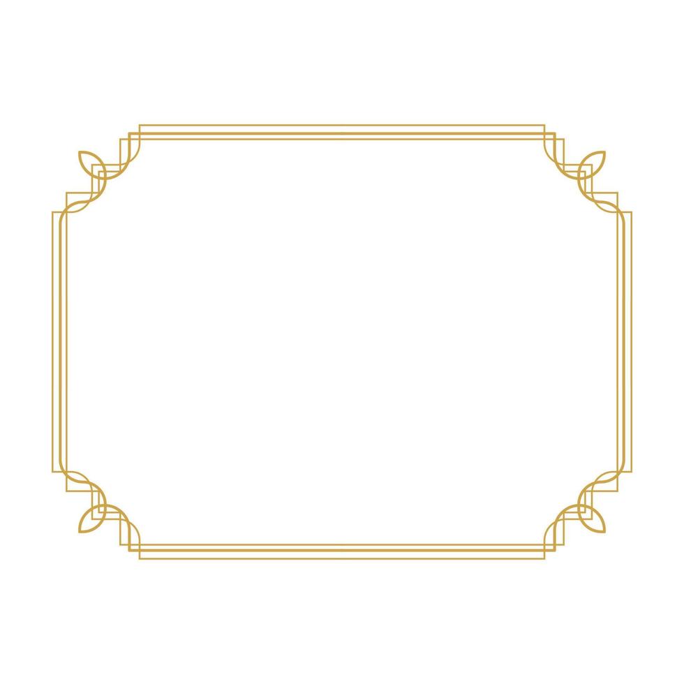 Border vector illustration design