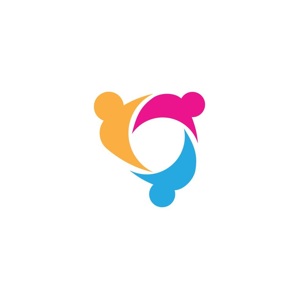 Community, network and social icon vector