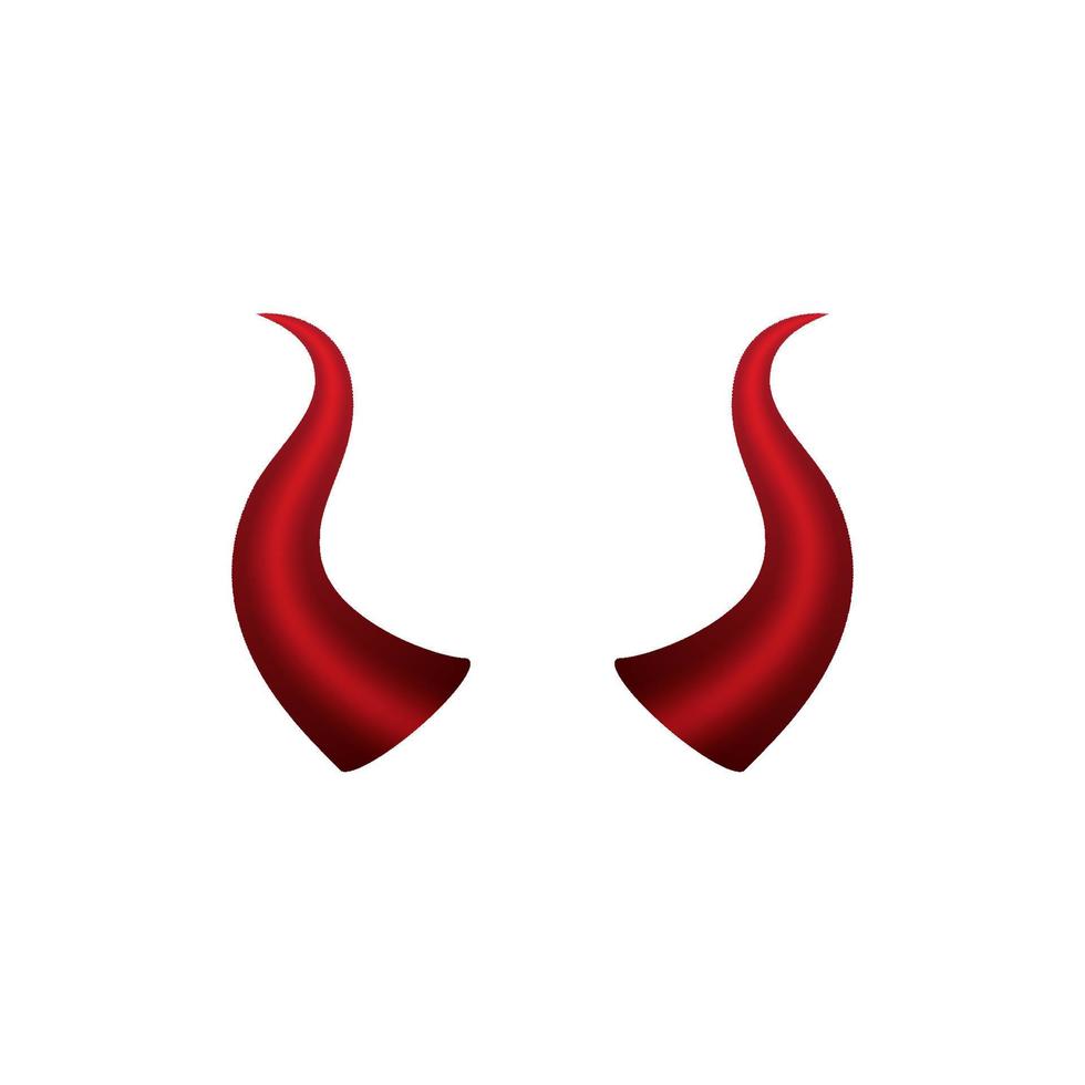Devil horn Vector icon