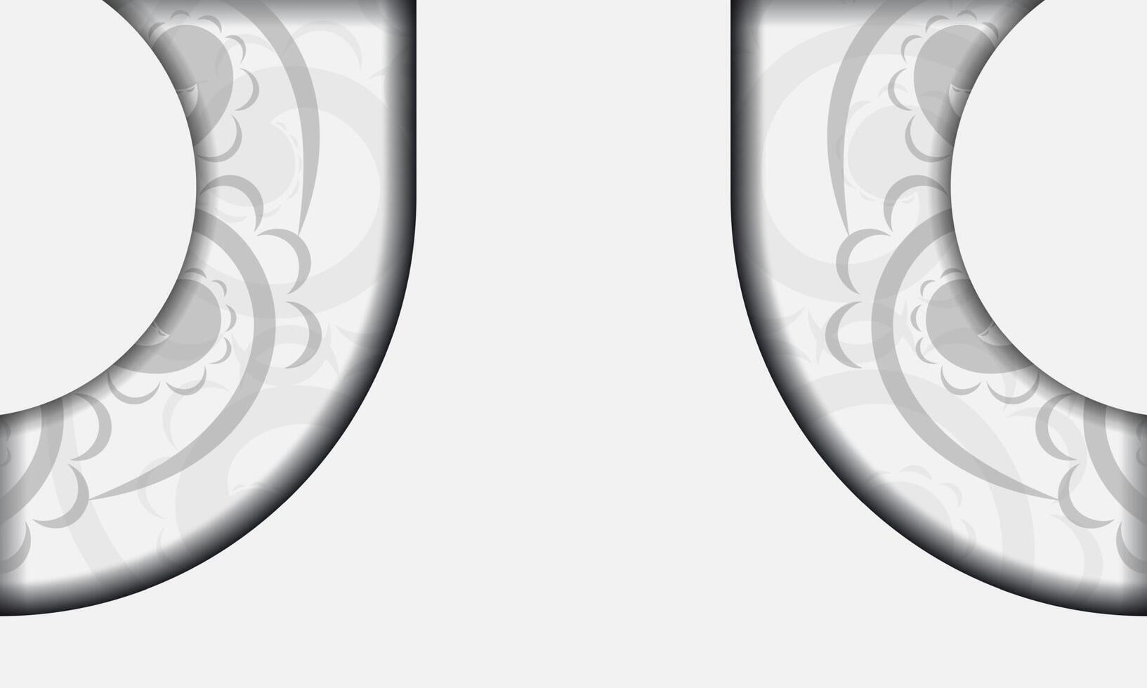 Two decorative letter u's with a white background vector