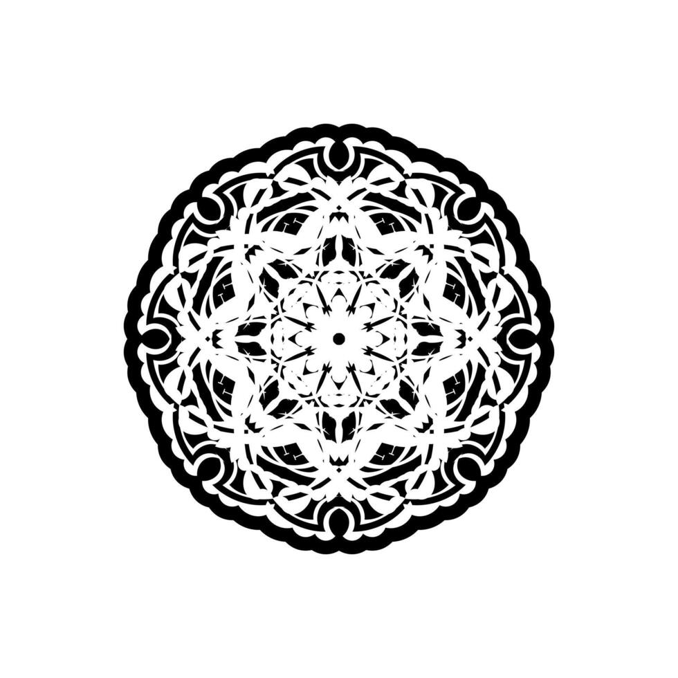 decorative border round frame, black and white circle ornament template art decor, circular ornamental baroque for design ceramic, card, invitation, wedding, plate, banner, greeting, lace, vector