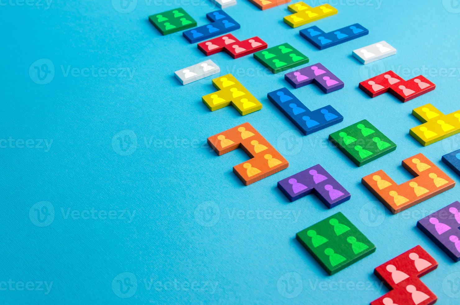 Teams for building a new company. Start a new business. Retraining and training, education. Sociology and future professions. Human resources management. Employment agency. Open position photo