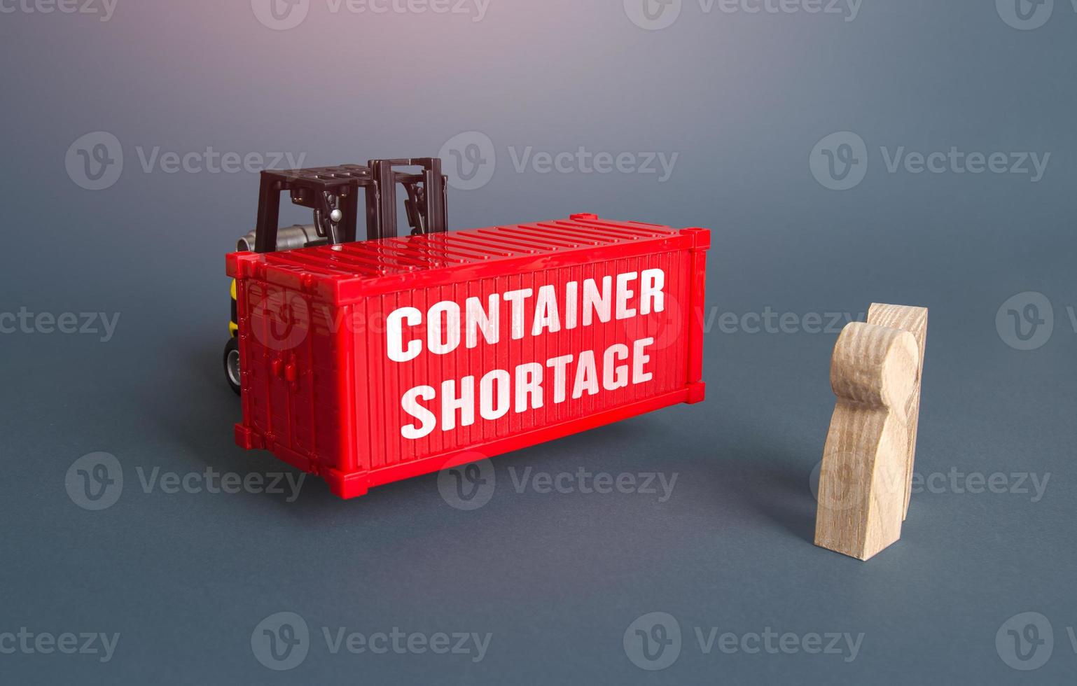 Shortage of containers. Interruptions in the supply of goods. Global