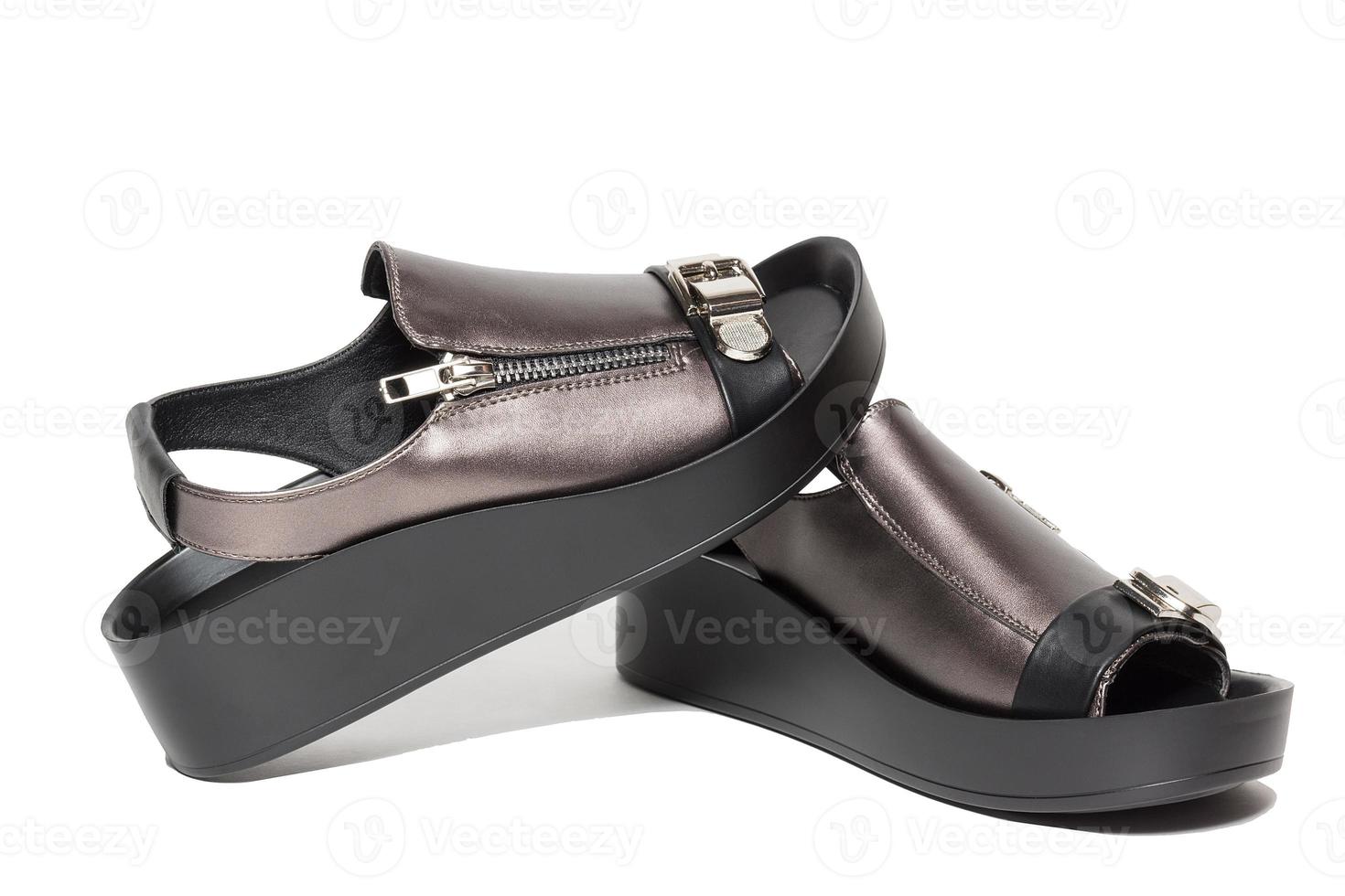 shoes on a white background photo