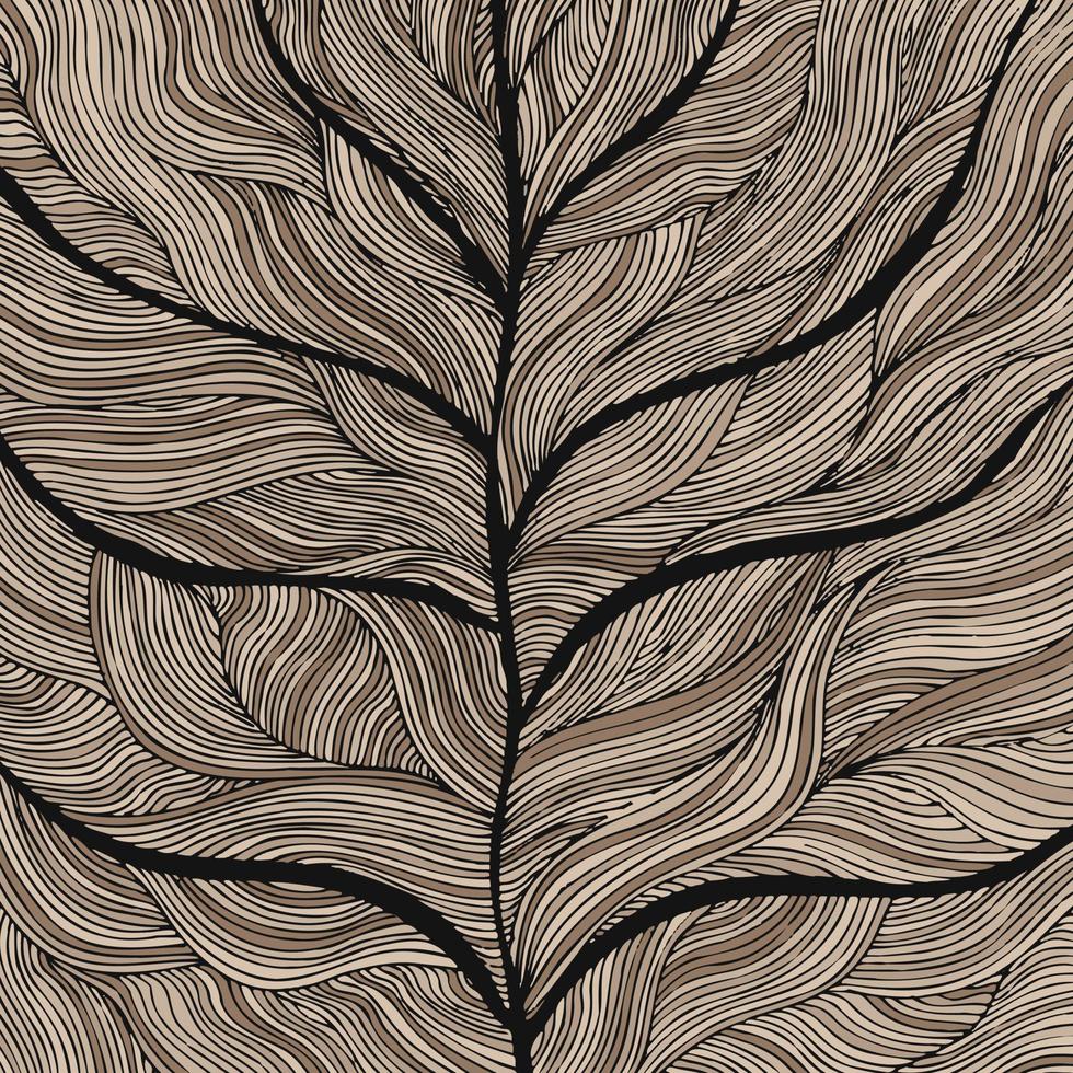 Natural leaf and roots good for background, wallpaper, print, art vector