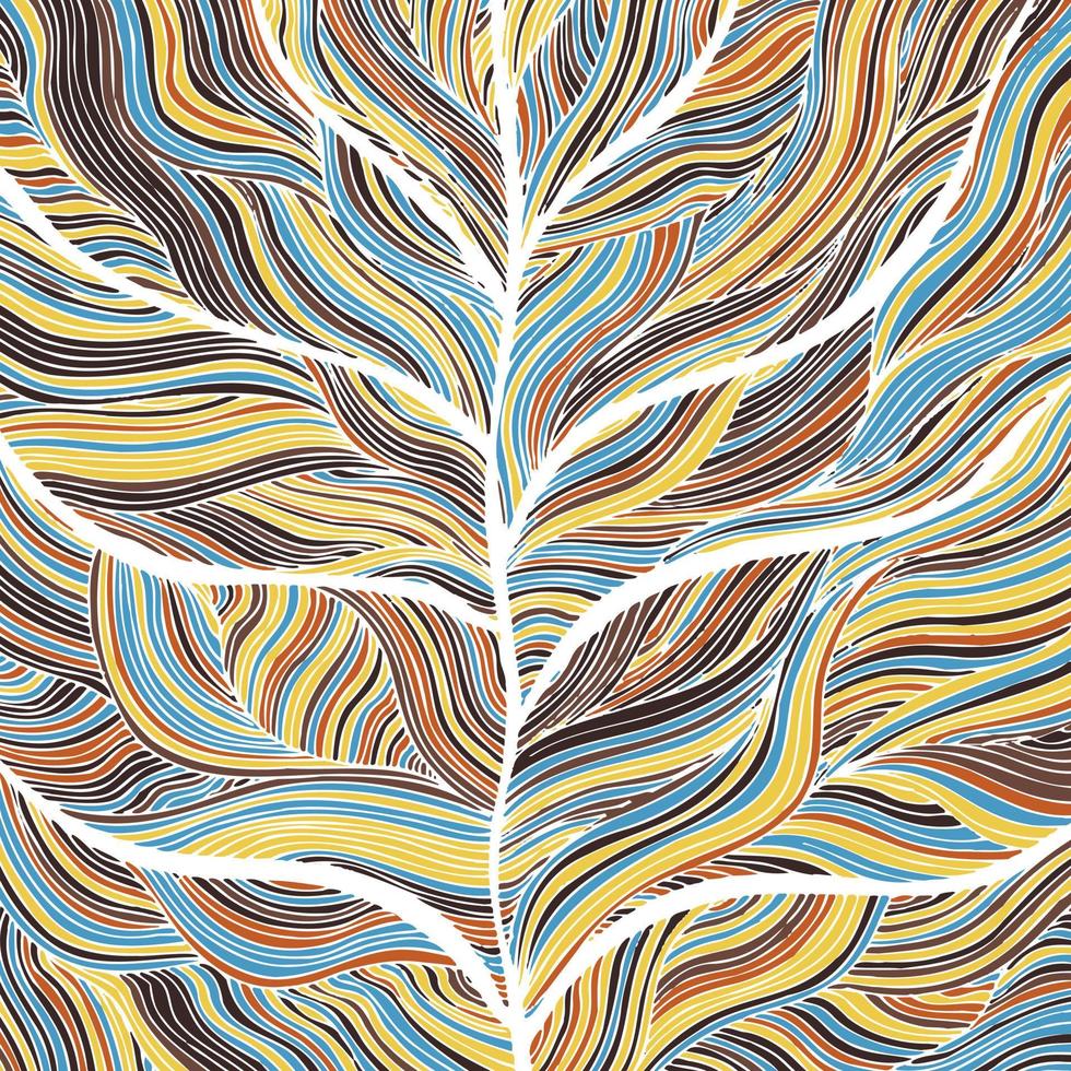 Natural leaf and roots good for background, wallpaper, print, art vector