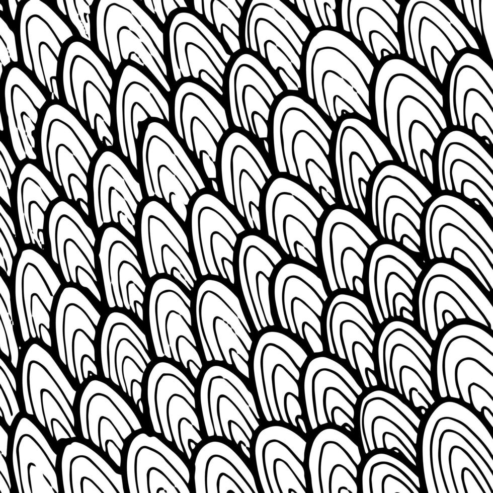 Hand drawn Easter eggs, good for background, wallpaper, print, art. vector