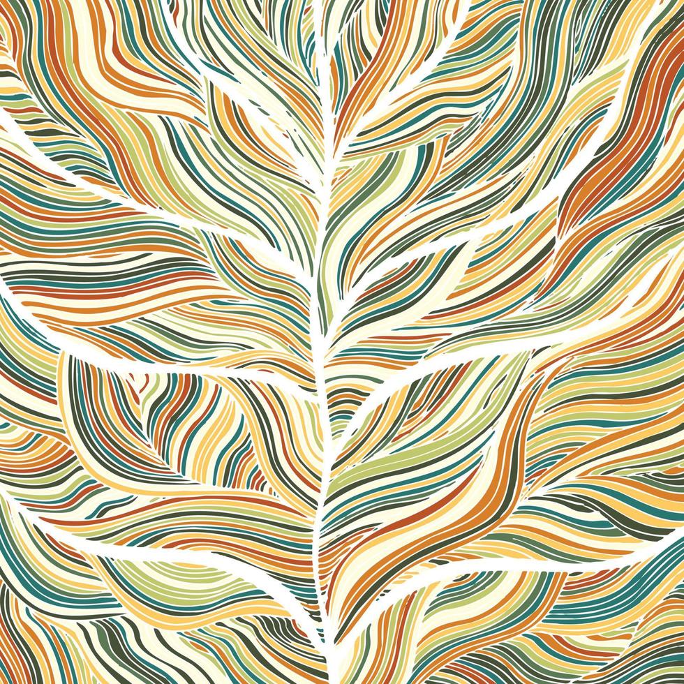 Natural leaf and roots good for background, wallpaper, print, art vector