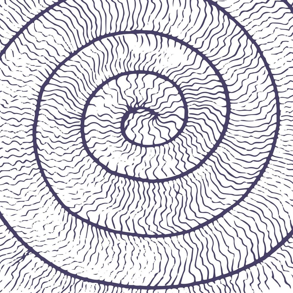 Abstract of snail roll good for background, wallpaper, print, art. vector