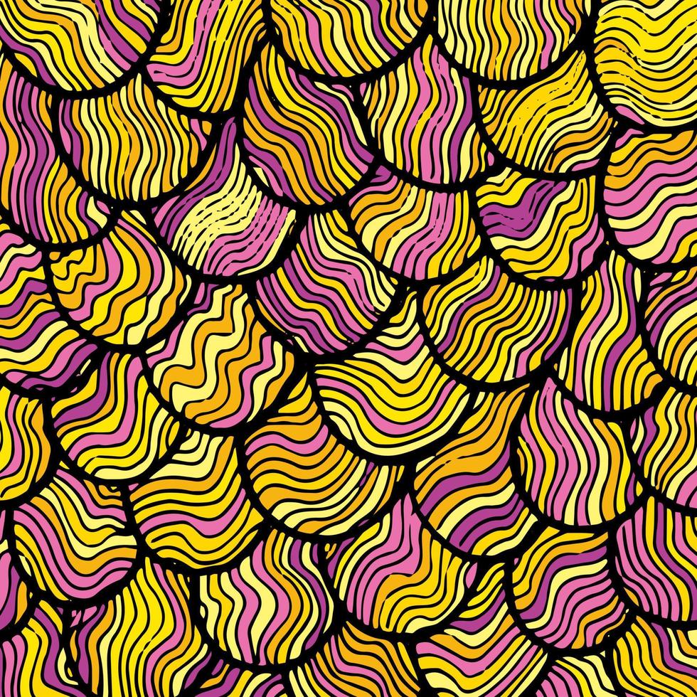 Hand drawn Easter eggs, good for background, wallpaper, print, art. vector
