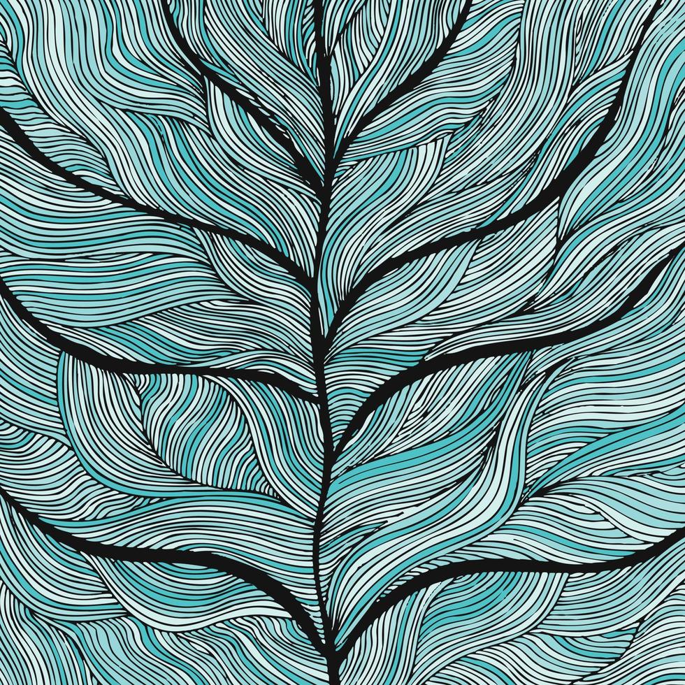 Natural leaf and roots good for background, wallpaper, print, art vector