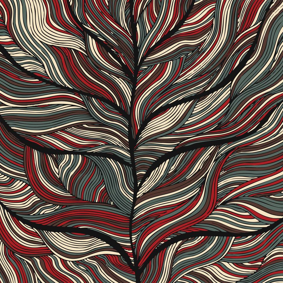 Natural leaf and roots good for background, wallpaper, print, art vector