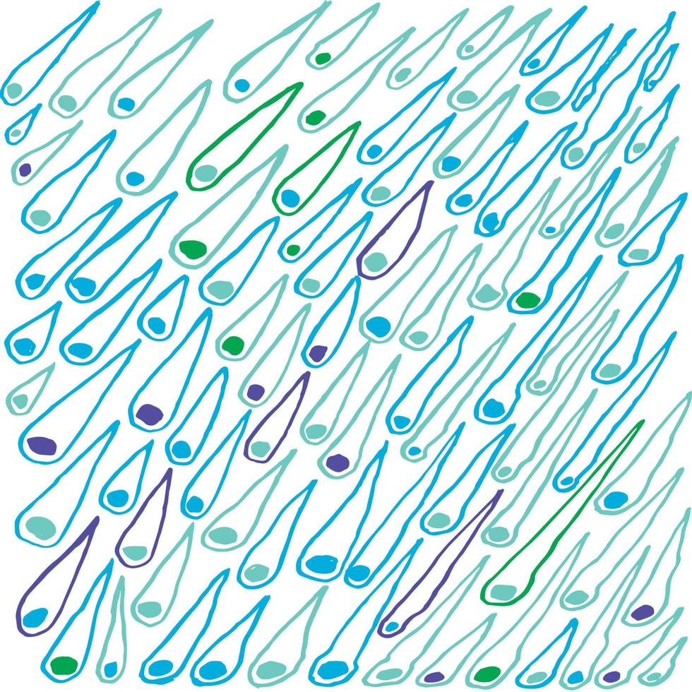 Hand drawn meteor design for background, wallpaper, print, art. vector