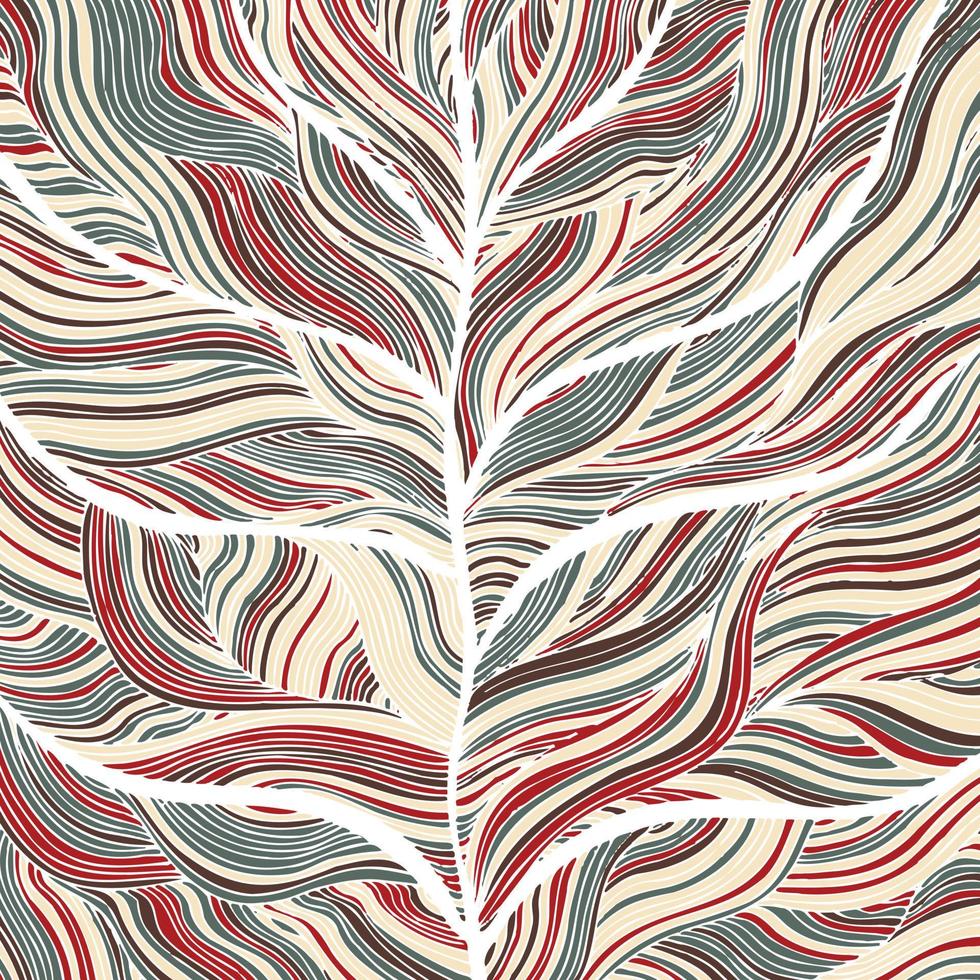 Natural leaf and roots good for background, wallpaper, print, art vector