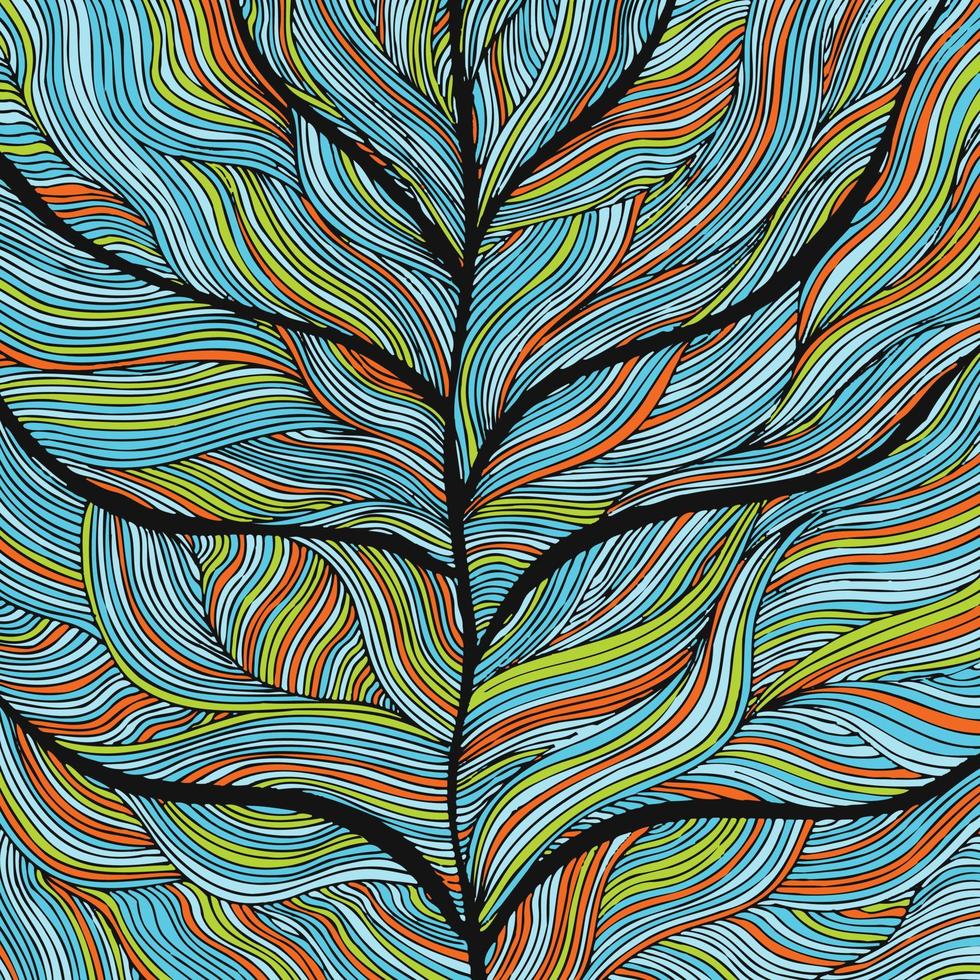 Natural leaf and roots good for background, wallpaper, print, art vector